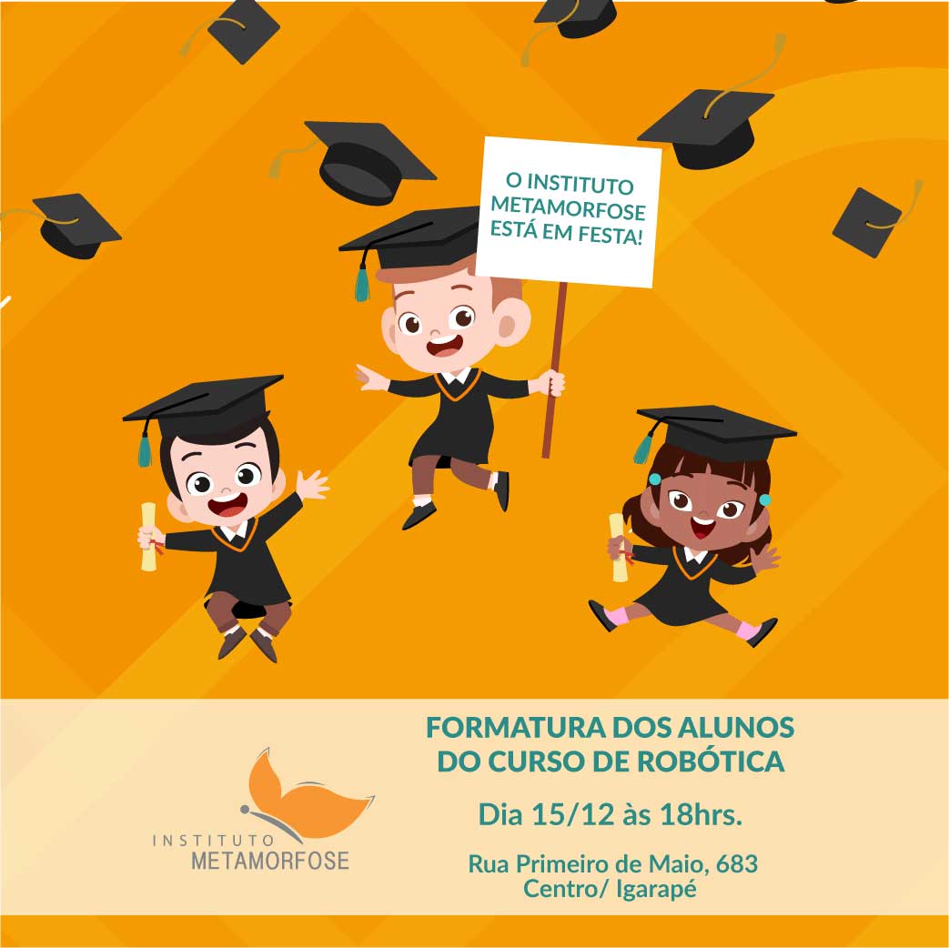 O Instituto Metamorfose está em festa!!